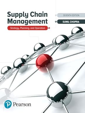Supply Chain Management : Strategy, Planning, and Operation