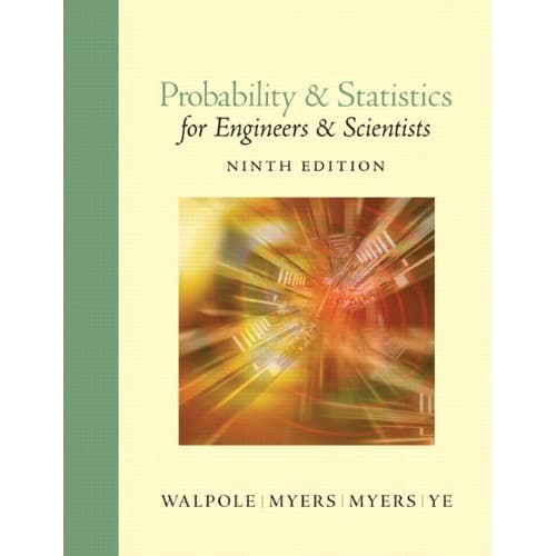 Probability & Statistics for Engineer & Scientist